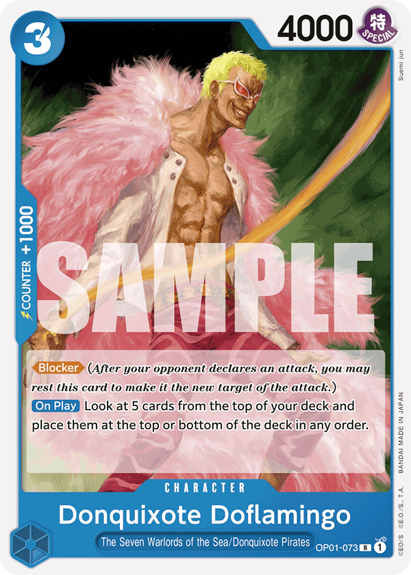 Donquixote Doflamingo art alt 1