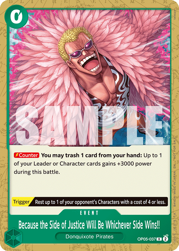 Because the Side of Justice Will Be Whichever Side Wins!! art alt 2