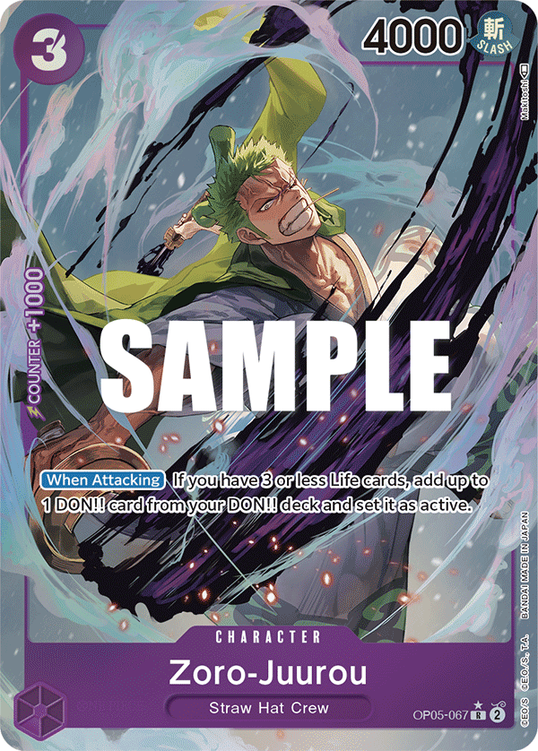 Zoro-Juurou art alt 2