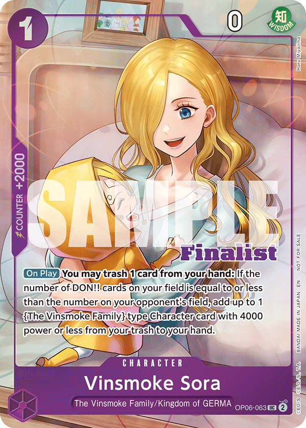 Vinsmoke Sora art alt 4