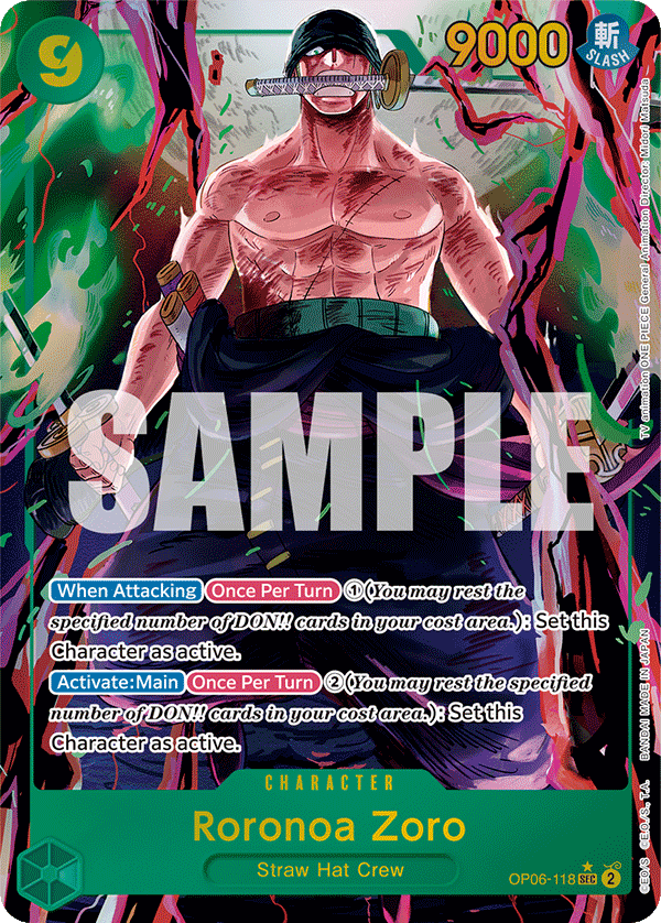 Roronoa Zoro art alt 1