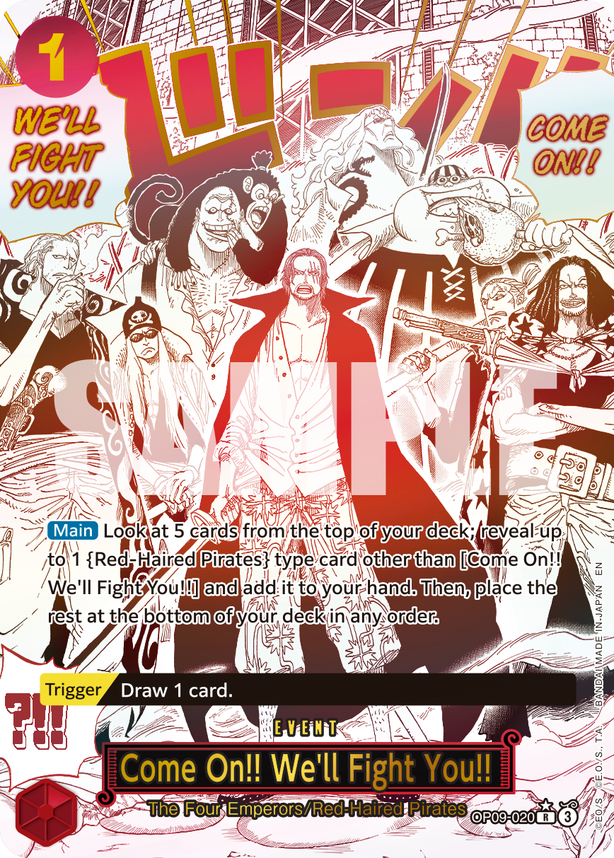 Come On!! We'll Fight You!! art alt 3