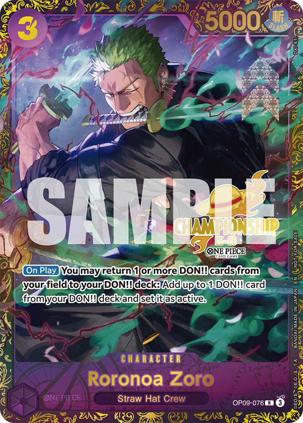 Roronoa Zoro art alt 4
