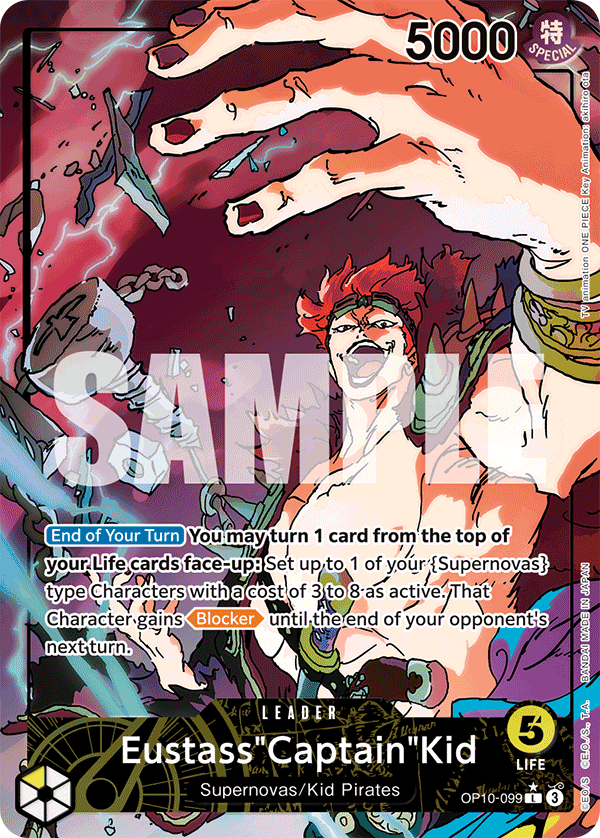 Eustass"Captain"Kid art alt 1