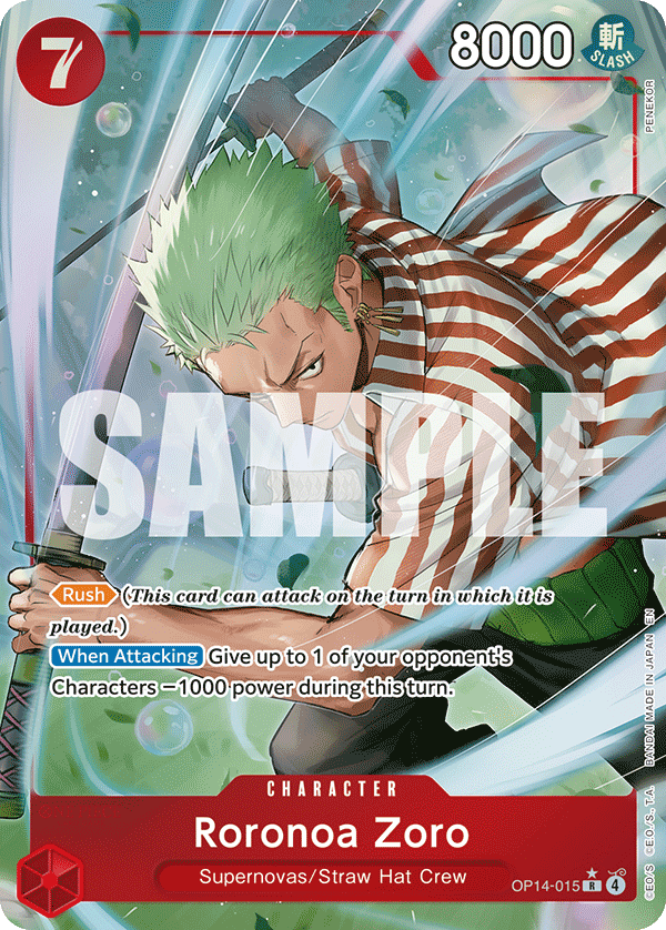 Roronoa Zoro art alt 1