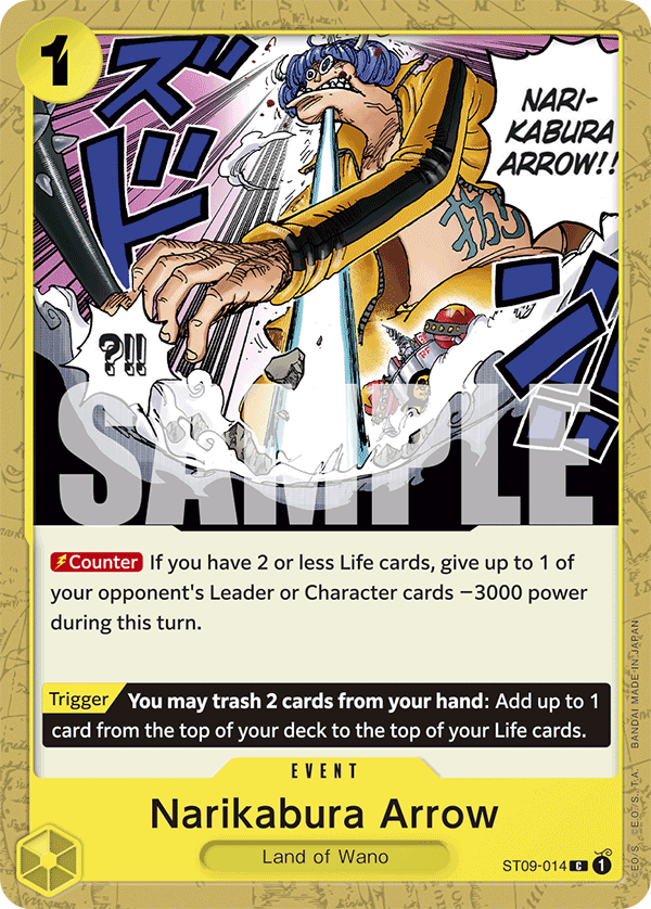 Narikabura Arrow art alt 3