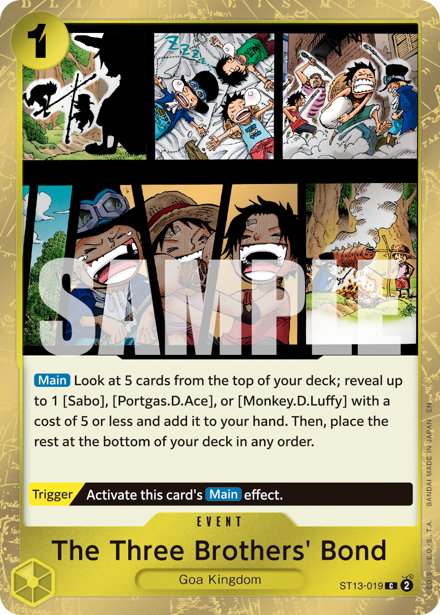 The Three Brothers' Bond art alt 1