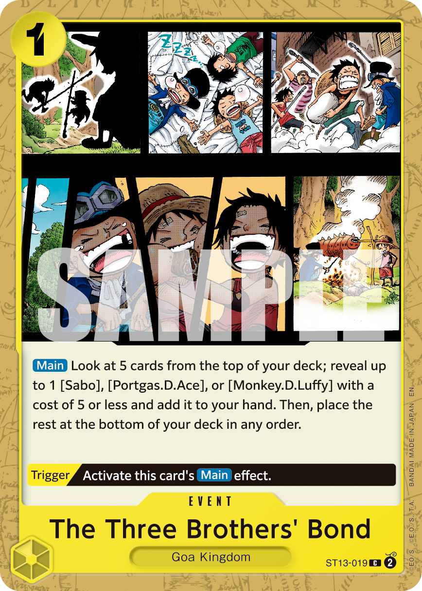 The Three Brothers' Bond art alt 2